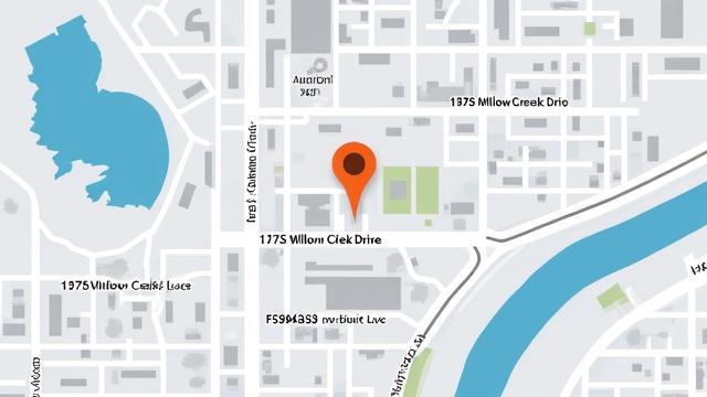 Static map of Austin, Texas, showing the general location of Rhythm Bloom's office.